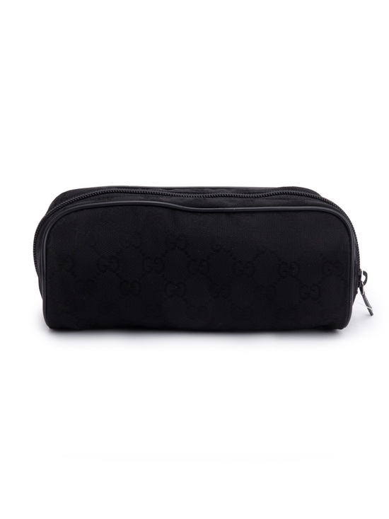 Gucci Accessories - Black GG Canvas Cosmetic Pouch
